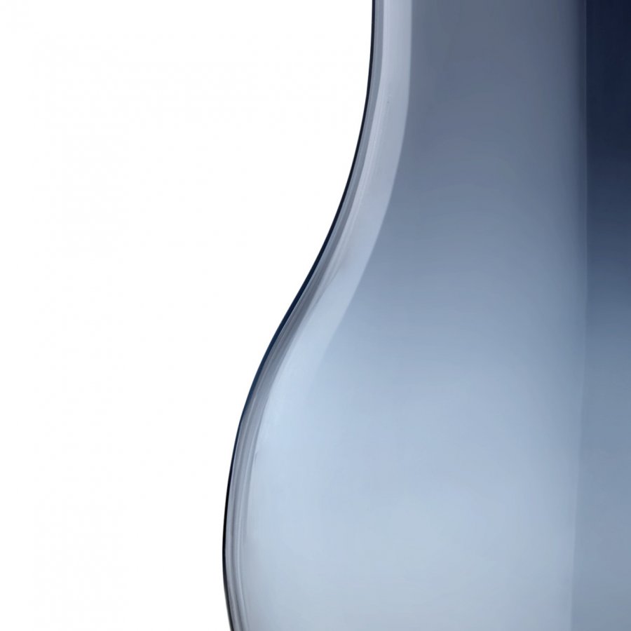 Georg Jensen Cafu Vase 30 cm, Bl glas