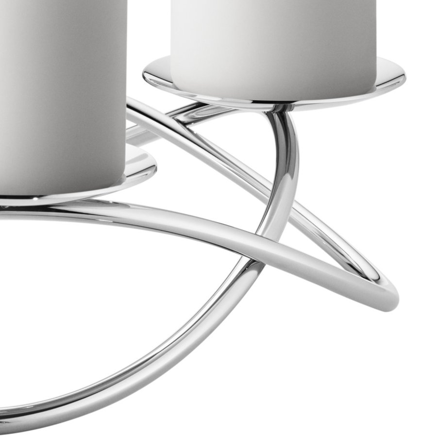 Georg Jensen Season Lysestage 31,5 cm, Blankt Stl