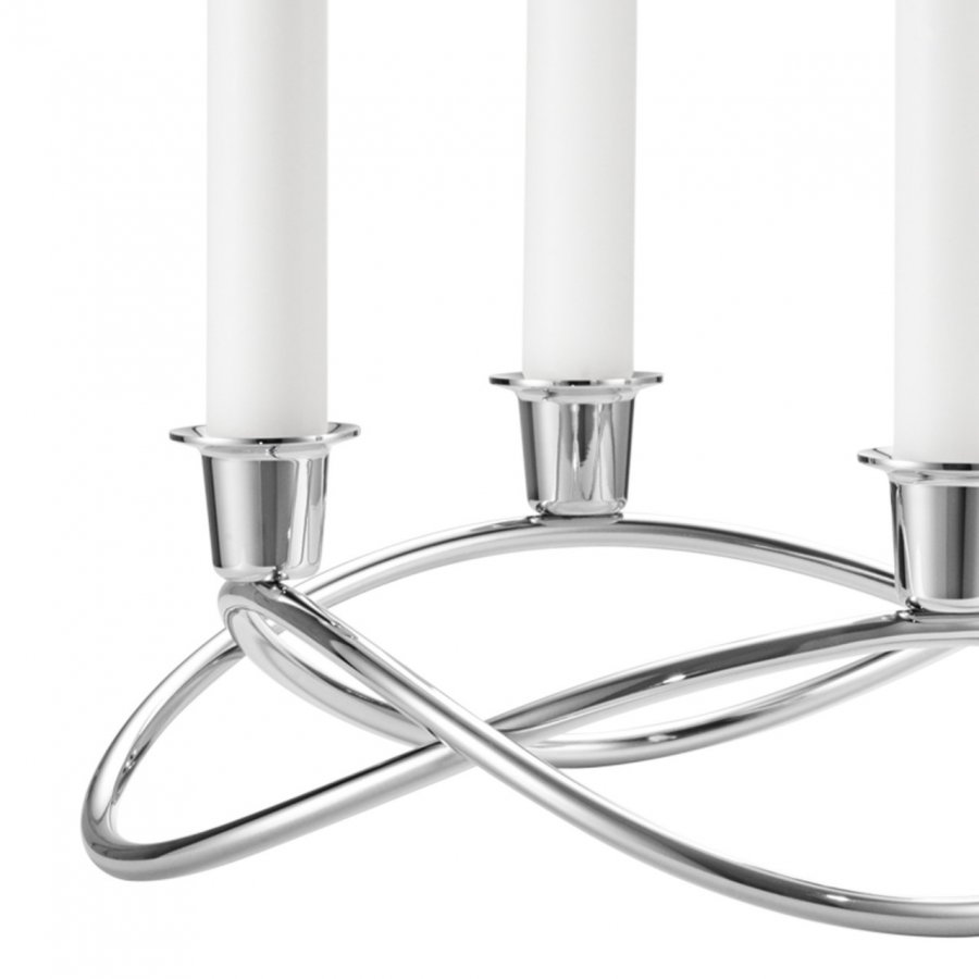 Georg Jensen Season Kerzenstnder 26 cm, Stahl glnzend