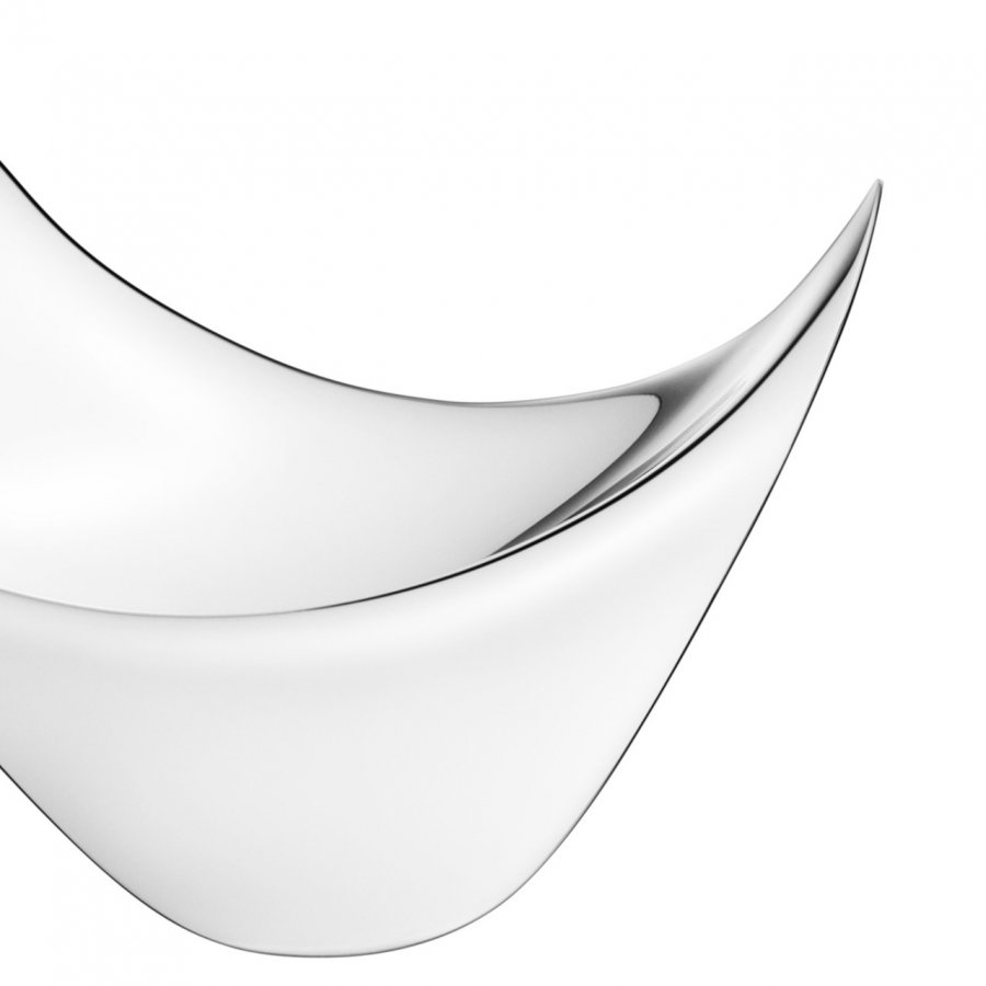 Georg Jensen Cobra Schale 19 cm, Stahl glnzend