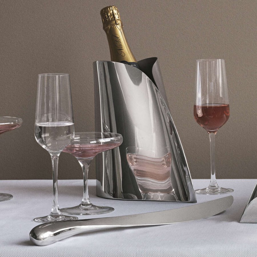 Georg Jensen Indulgence Champagnersbel 44 cm, Stahl glnzend