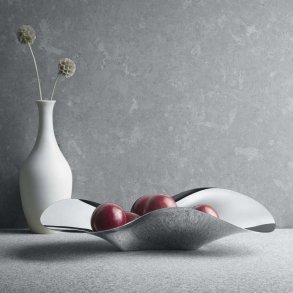 Georg Jensen Indulgence Jordbærskål 37 cm, Blankt Stål