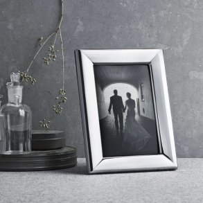 Georg Jensen Modern Ramme 13x18 cm, Blankt Stål