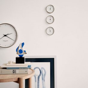 Georg Jensen Henning Koppel Vægur 22 cm, Stål/Hvid
