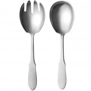 Georg Jensen Mitra Serveringsæt 21 cm, Mat Stål