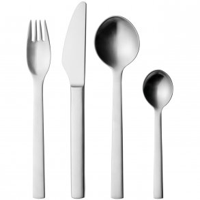 Georg Jensen New York Besteckset 24-teilig, Stahl Matt