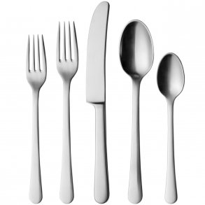 Georg Jensen Copenhagen Bestiks�t 5 dele, Mat st�l