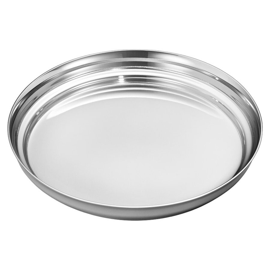 Georg Jensen Manhattan Flaschenuntersetzer 11 cm, Stahl glänzend