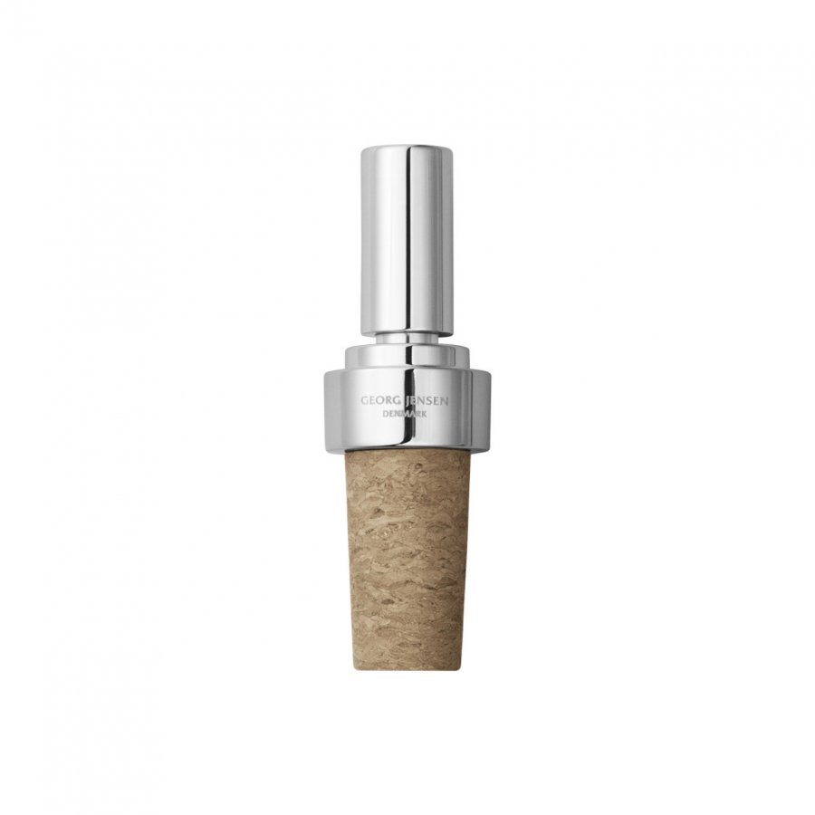 Georg Jensen Manhattan Vinprop, Blankt stl/kork