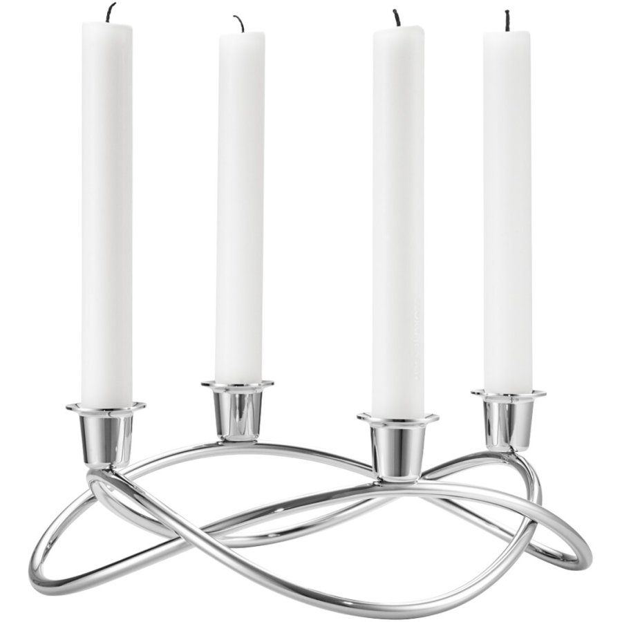 Georg Jensen Season Kerzenstnder 26 cm, Stahl glnzend