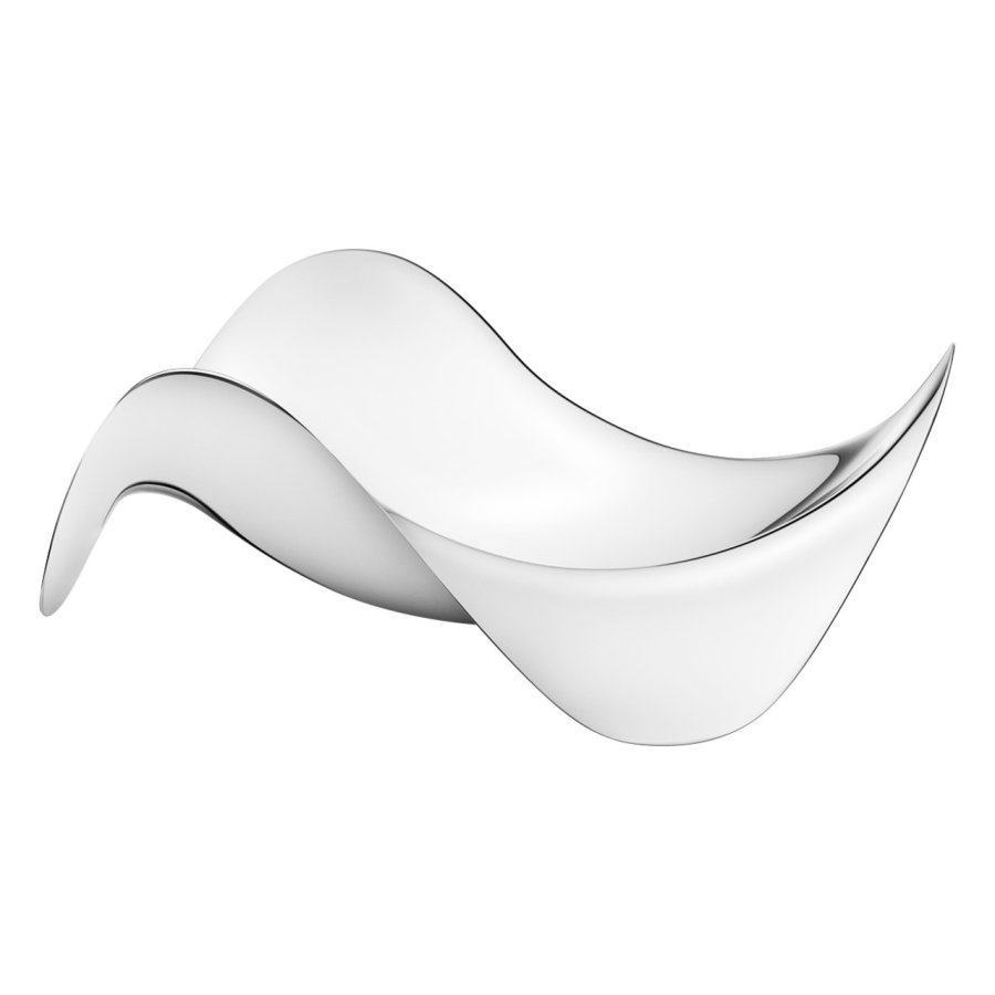 Georg Jensen Cobra Schale 19 cm, Stahl glnzend