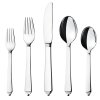 Georg Jensen Pyramide Bestikst 5 dele, Blankt stl