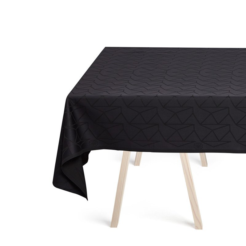 Georg Jensen Damask Dug ARNE JACOBSEN anthracite 140x240 cm