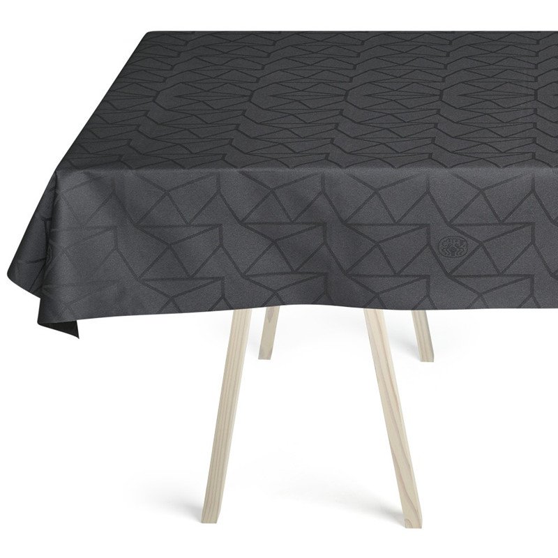 Georg Jensen Damask Dug ARNE JACOBSEN Asphalt 150x240 cm - coating