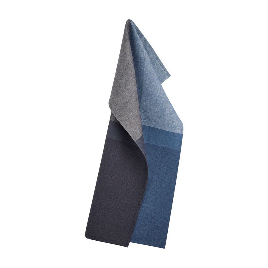 Georg Jensen Damask Viskestykke 50x80 cm, COLOURBLOCK Deep Blue