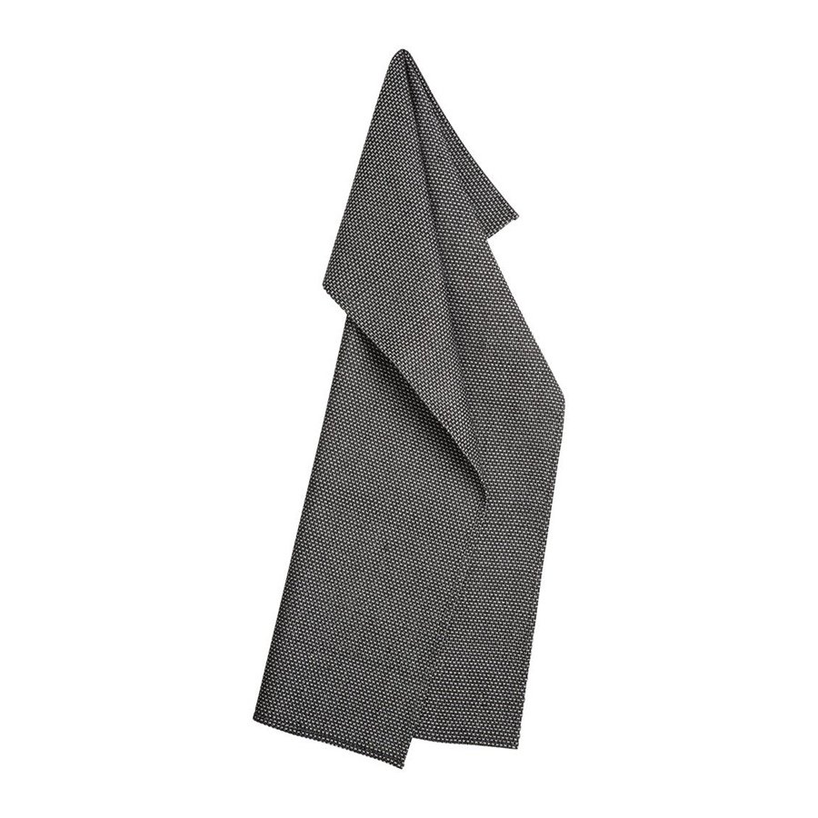Georg Jensen Damask Viskestykke 50x80 cm, EGYPT Jet Black
