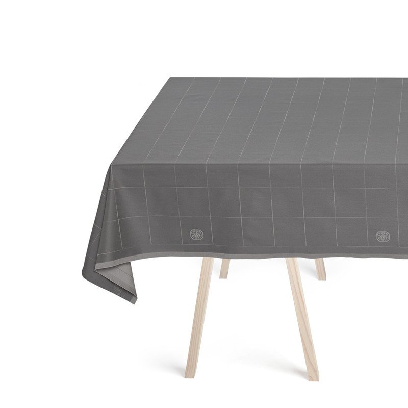 Georg Jensen Damask Dug ENGESVIK Winter Grey 140x250 cm