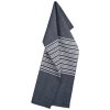 Georg Jensen Damask Viskestykke 50x80 cm, HORIZONTAL Deep Blue