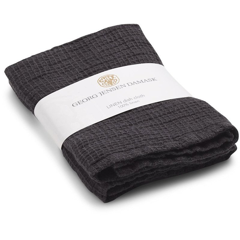 Georg Jensen Damask Karklud 2 stk. LINEN Dark Grey