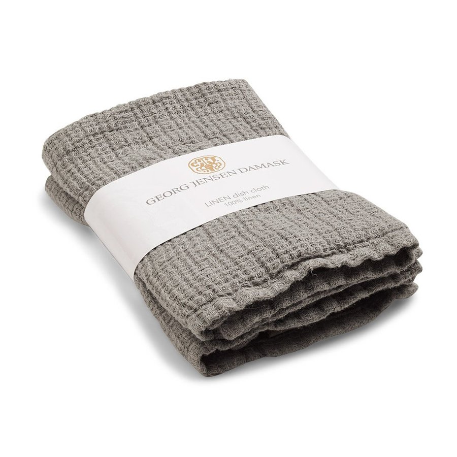 Georg Jensen Damask Karklud 2 stk. LINEN Light Grey