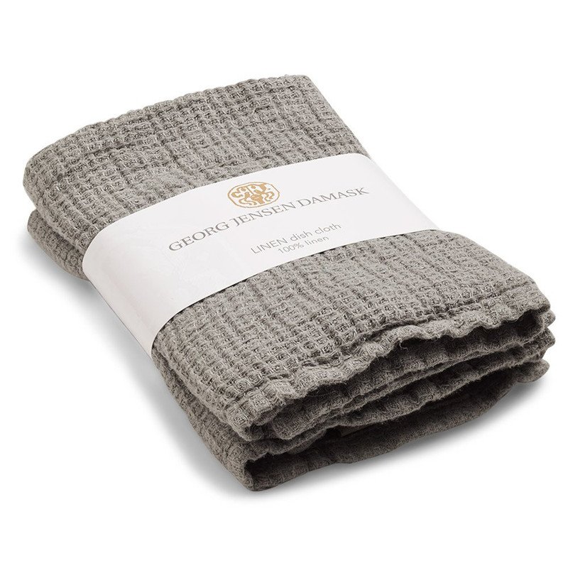 Georg Jensen Damask Karklud 2 stk. LINEN Light Grey