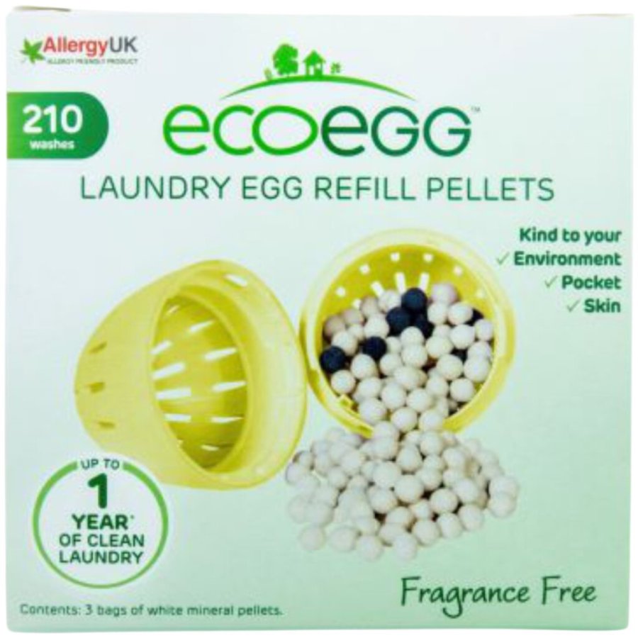 Ecoegg Refill fr Wasch-Ei Unparfmiert, Unparfmiert