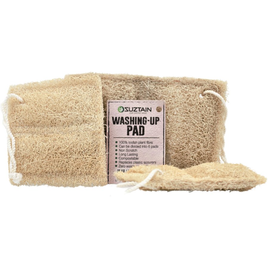 Suztain Scheuerschwmme 3er Set, Loofah