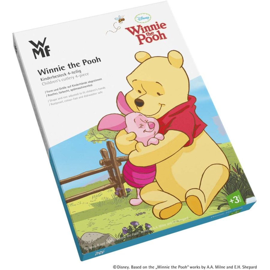 WMF Winnie The Pooh B�rnebestiks�t 4 Dele, Cromargan