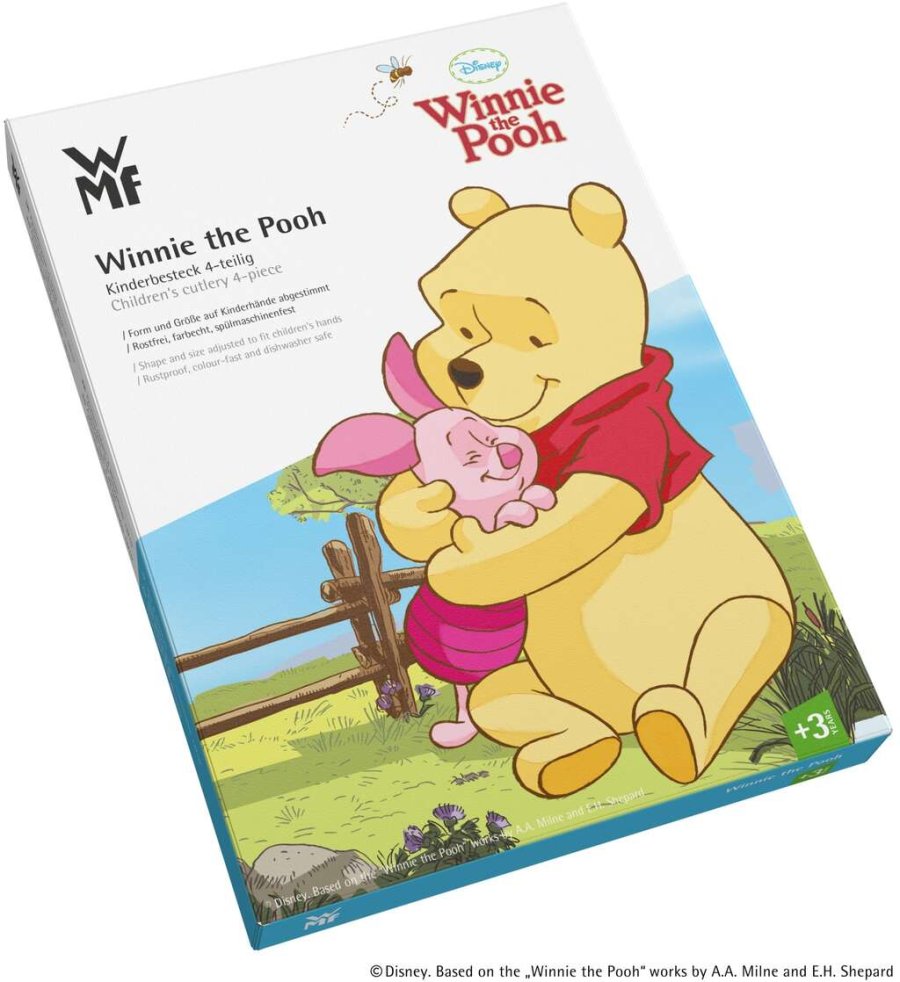 WMF Winnie The Pooh B�rnebestiks�t 4 Dele, Cromargan