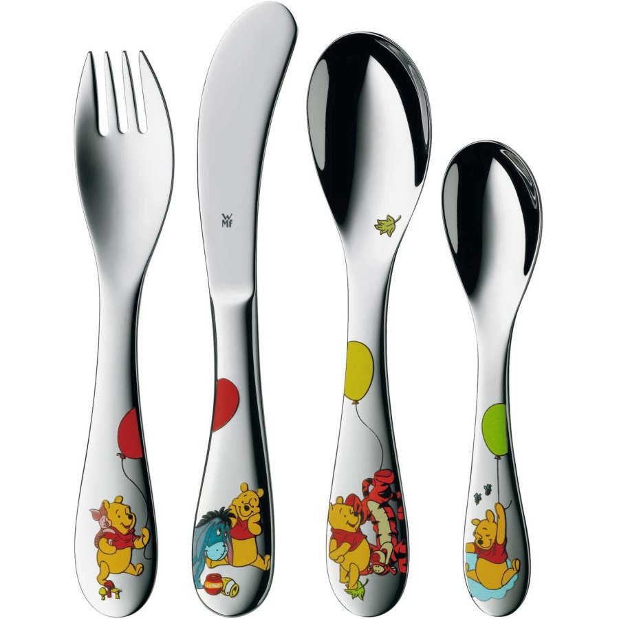 WMF Winnie The Pooh B�rnebestiks�t 4 Dele, Cromargan
