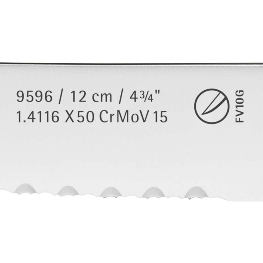 WMF Plus Utility Kniv 12 cm, Cromargan/Sort