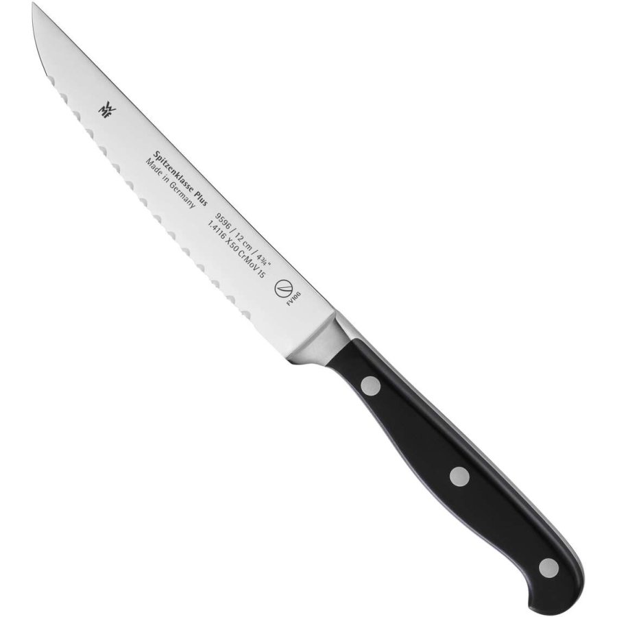 WMF Plus Utility Kniv 12 cm, Cromargan/Sort