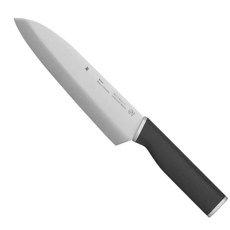 WMF Kineo Santoku Kniv 18 cm, Cromargan/Sort