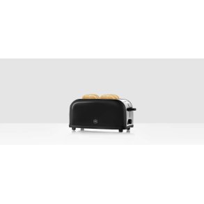 OBH Nordica Manhatten Brødrister 4 Skiver, Sort