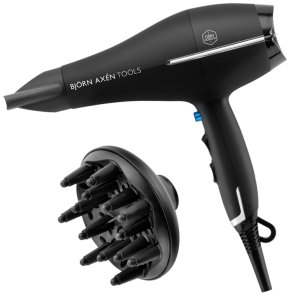 OBH Nordica Björn Axén Hair Respect Hårtørrer, Sort