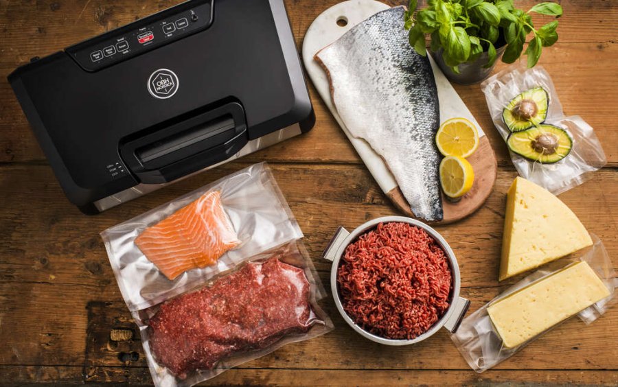 OBH Nordica Season Pro Vakuumpakker til Sous Vide, Sort