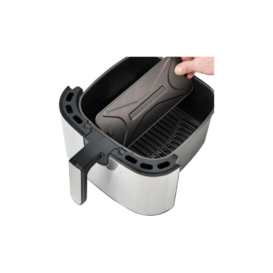 OBH Nordica Easy Fry & Grill Airfryer 2-i-1 6,5 L, Rustfrit Stl