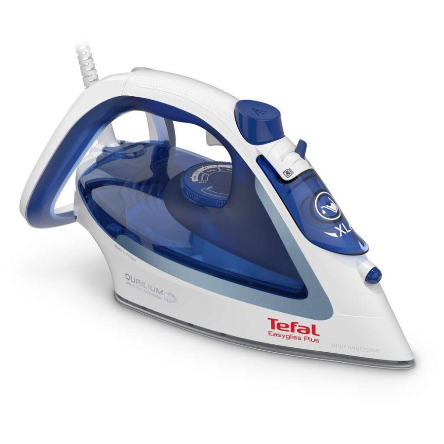 Tefal Easygliss Plus Strygejern, Hvid/Bl