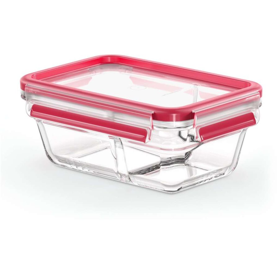 Tefal Masterseal Husholdningsbox m. Skillevg 80 cl, Rd