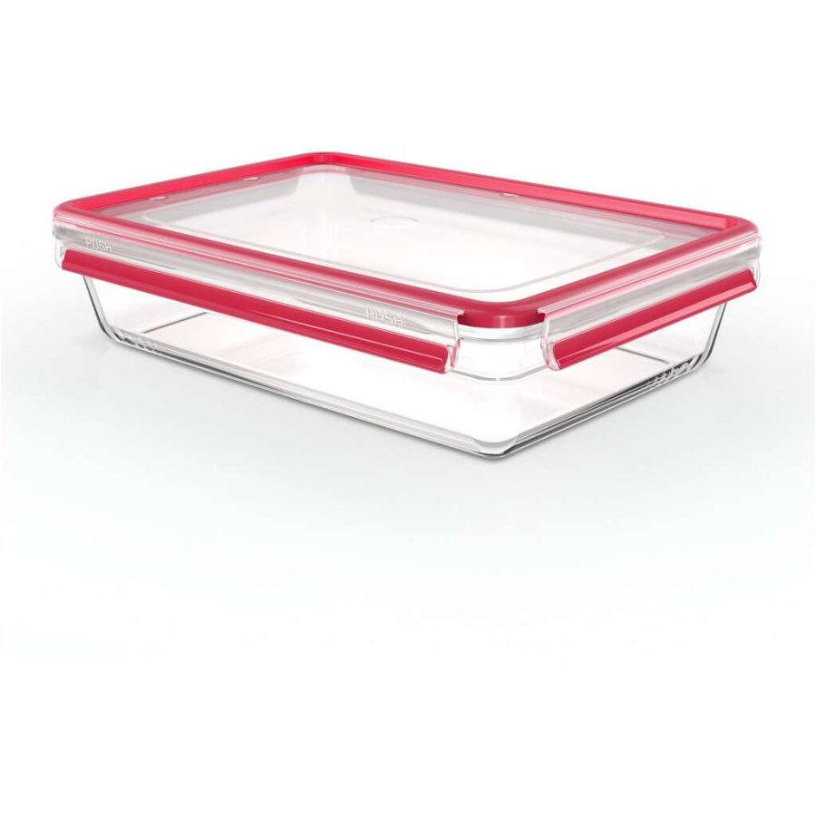 Tefal Masterseal Husholdningsbox 3 L, Rd