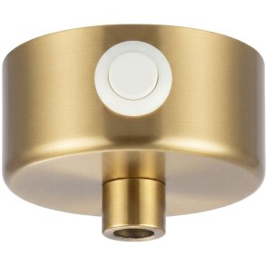 Halo Design Rosette �5 cm, Messing