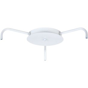 Halo Design Deckenrosette für 4 Lampen, Weiß