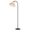 Halo Design Medina Stehlampe H132 cm, Wei/Schwarz