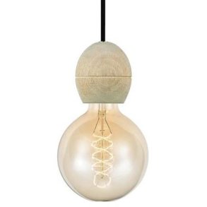 Halo Design Light Holz Fassung-Set 7,5 cm, Helles Holz