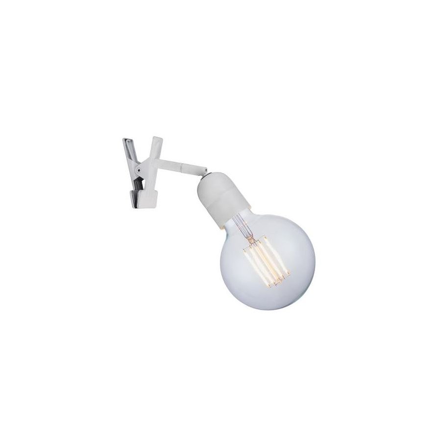 Halo Design Elegance Clip Lampe 4 cm, Wei