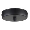 Halo Design Deckenrosette fr 1 Lampe, Schwarz