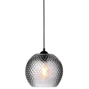 Halo Design Nobb Ball Pendelleuchte 22 cm, Smoke