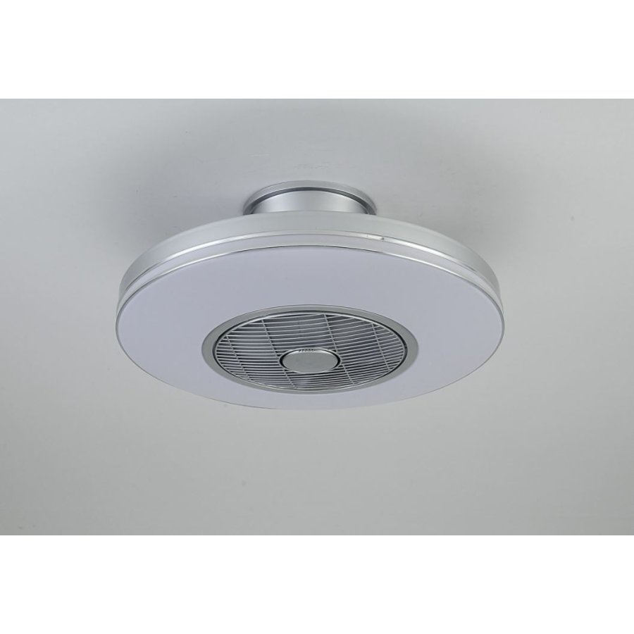 Halo Design Deckenventilator mit Licht und Fernbedienung 50 cm