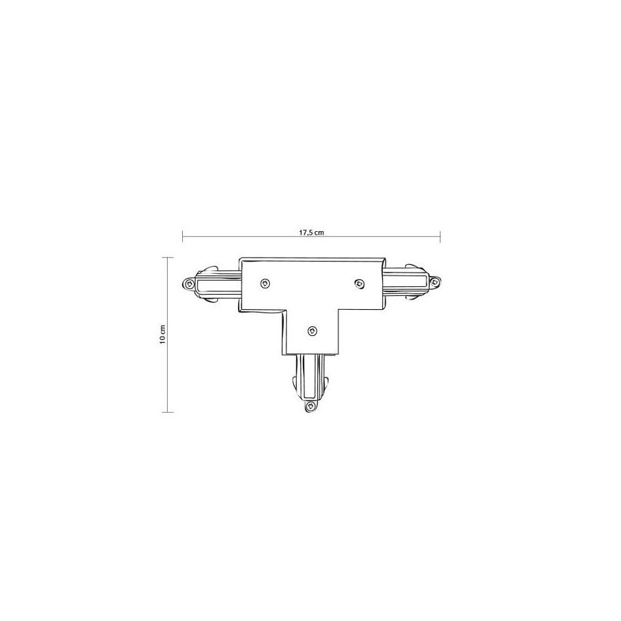 Halo Design T-Verbinder, Wei