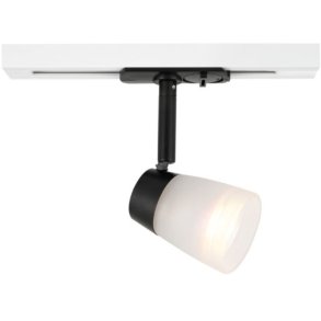 Halo Design Track Glass Spot LED 6 cm, Schwarz